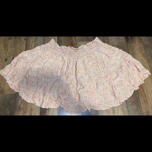 pink mini skirt, the brand is wild fable, and the size is XXL